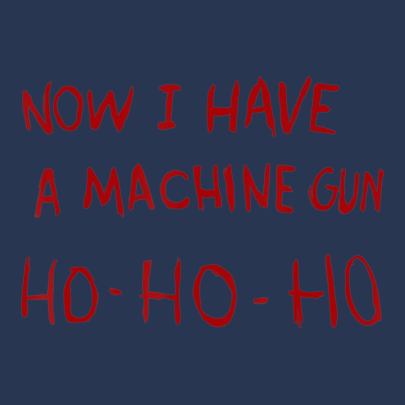 Now I Have A Machine Gun Ho Ho Ho Men Denim Jacket | Artistshot