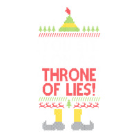 You Sit On A Throne Of Lies Funny Christmas Fake Santa Baby Tee | Artistshot