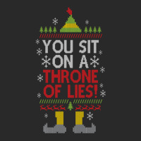 You Sit On A Throne Of Lies Funny Christmas Fake Santa Toddler T-shirt | Artistshot