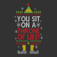 You Sit On A Throne Of Lies Funny Christmas Fake Santa Baby Bodysuit | Artistshot