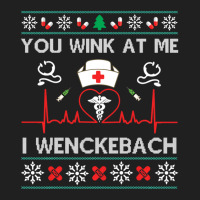 You Wink At Me I Wenckebach Nurse Ugly Sweater Funny Xmas Ladies Polo Shirt | Artistshot