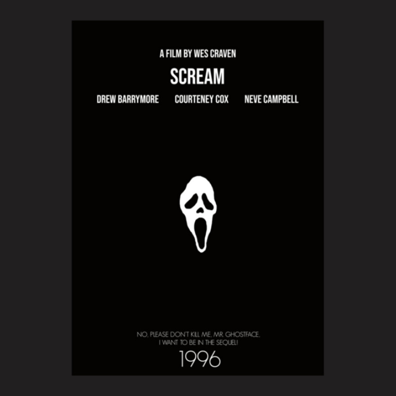 Scream Minimalist Movie Poster T-shirt | Artistshot