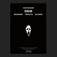 Scream Minimalist Movie Poster 3/4 Sleeve Shirt | Artistshot