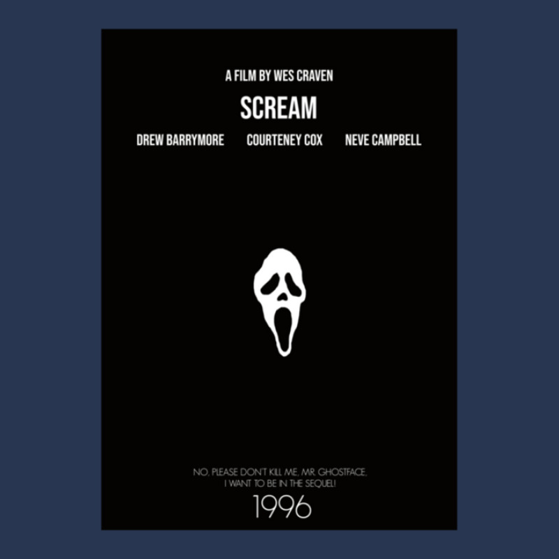 Scream Minimalist Movie Poster Men Denim Jacket | Artistshot