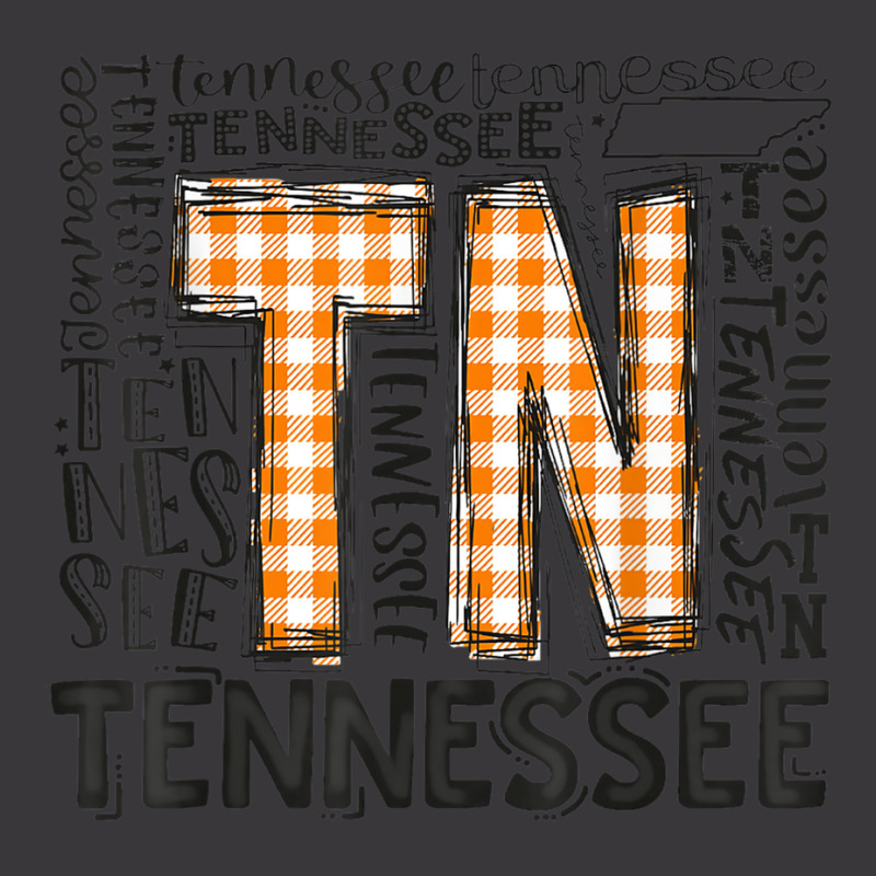 Tennessee State Flag Orange Plaid Tn Ladies Curvy T-Shirt by JaronKennedy | Artistshot