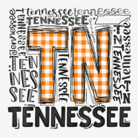 Tennessee State Flag Orange Plaid Tn Scorecard Crop Tee | Artistshot