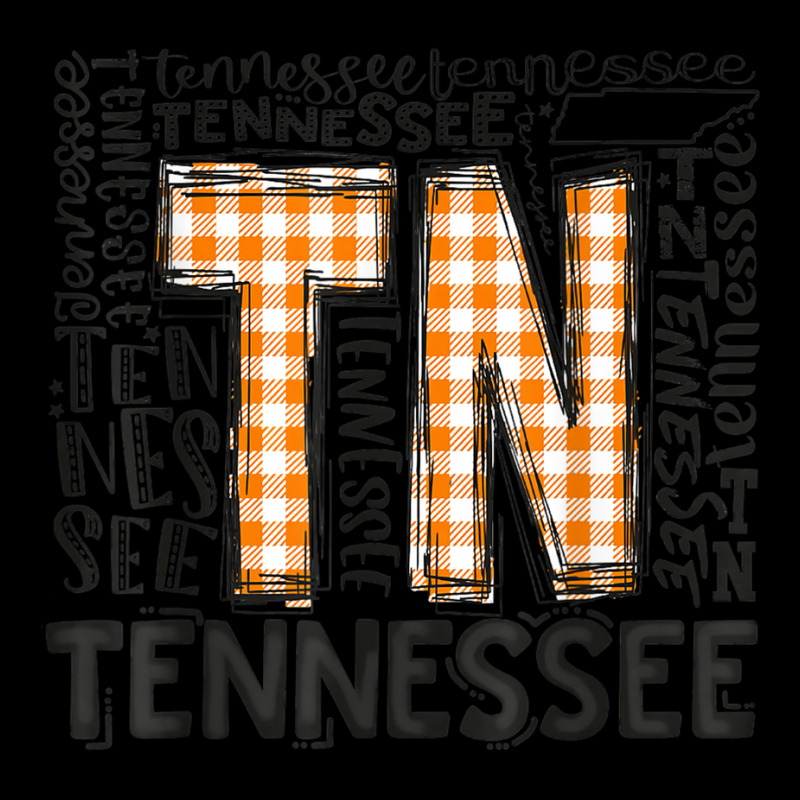 Tennessee State Flag Orange Plaid Tn Cropped Sweater by JaronKennedy | Artistshot