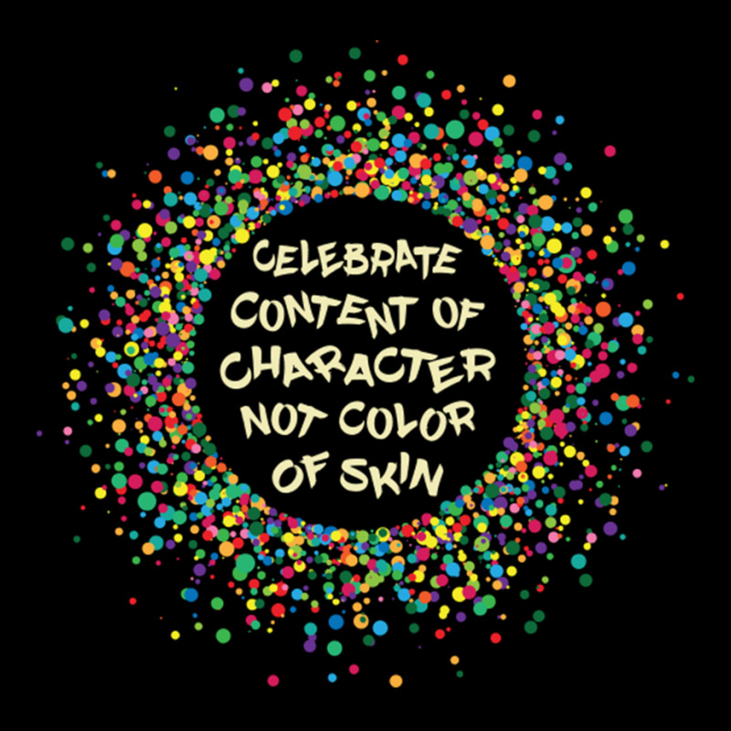 Celebrate Content Of Character Not Color Of Skin V-neck Tee | Artistshot