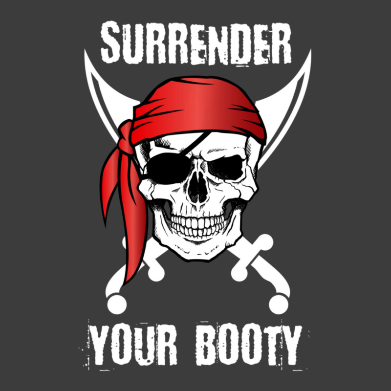 Surrender Your Booty Funny Pirate Skull Men's Polo Shirt | Artistshot