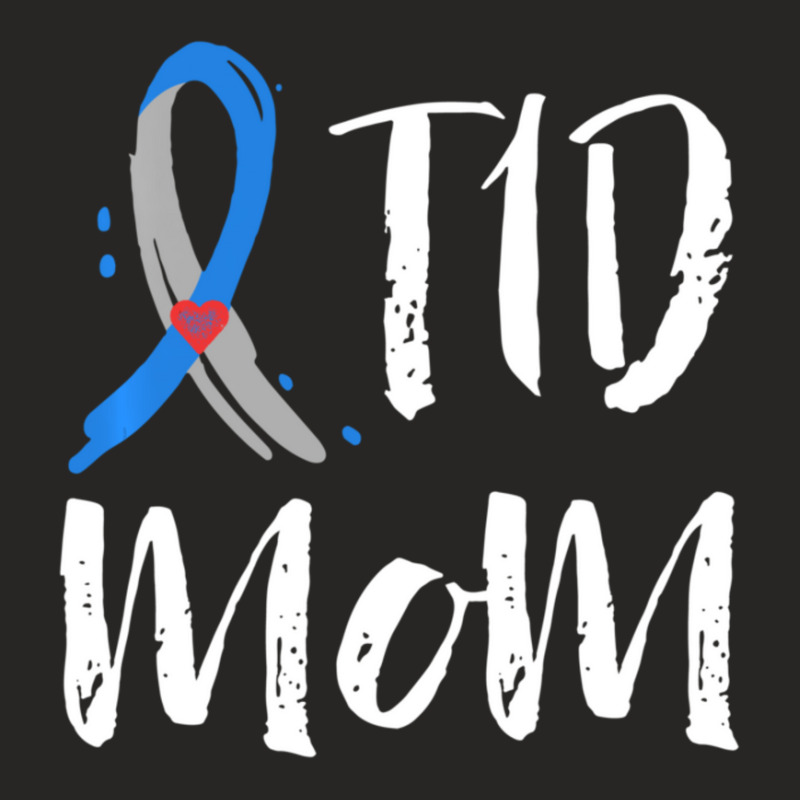 T1d Mom Type 1 Diabetes Awareness Mama Gifts Mother Ladies Fitted T-Shirt by bummercaught | Artistshot