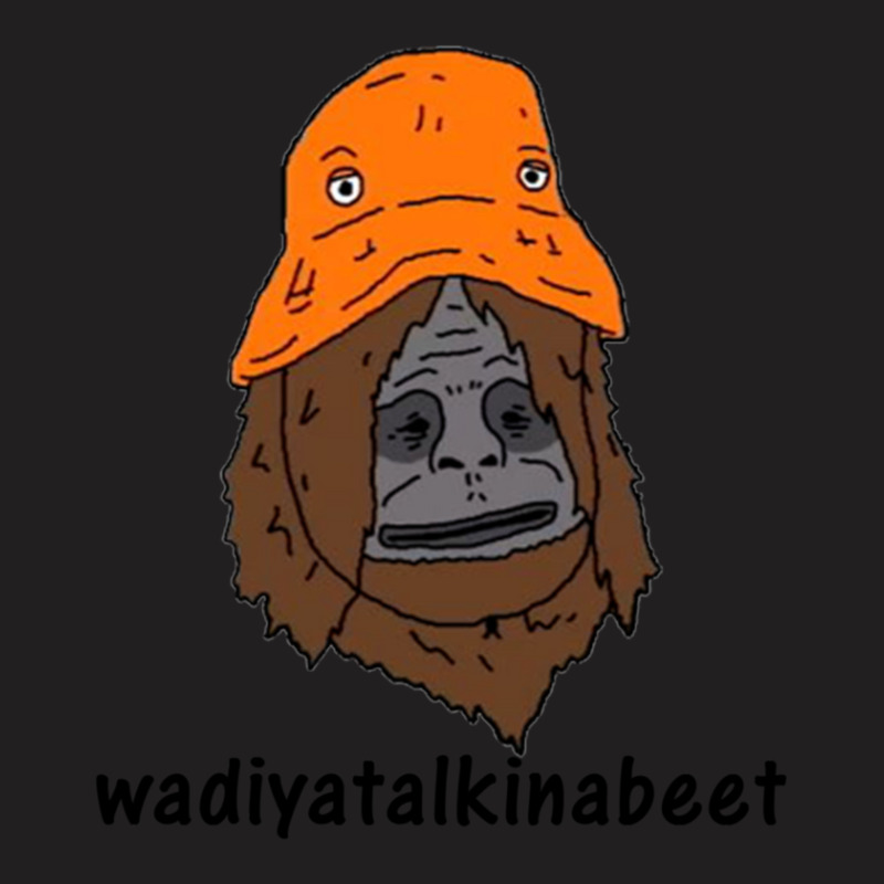 Sassy Wadiyatalkinabeet Orange Hat T-shirt | Artistshot