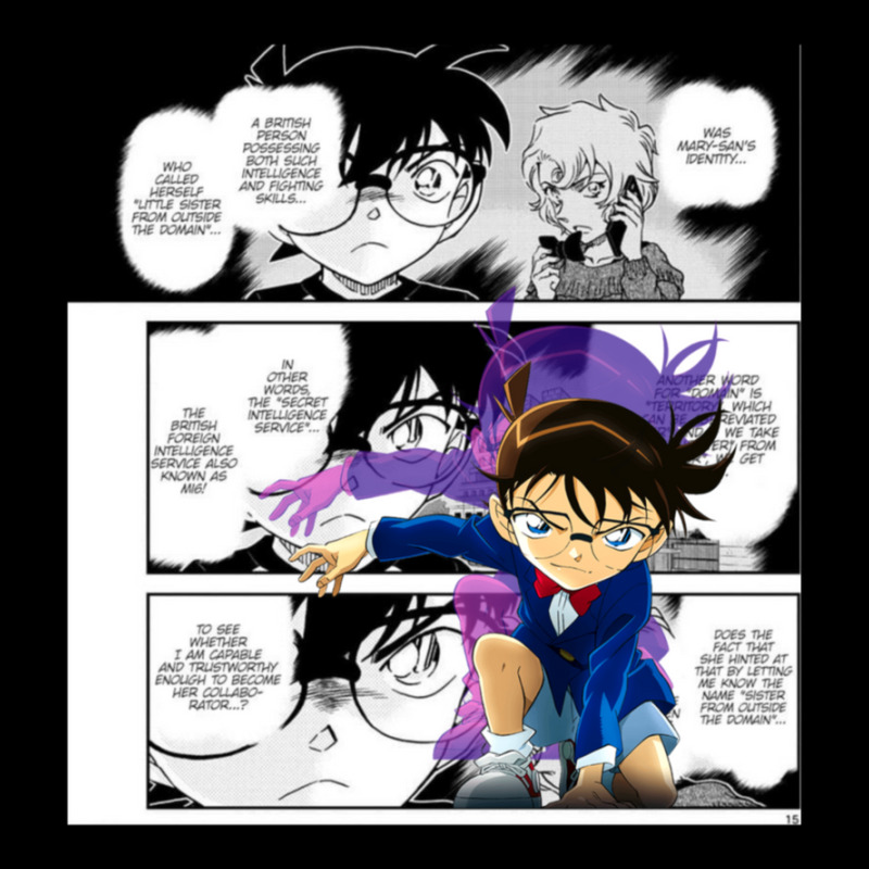 Detective Conan Manga 3 Cropped Hoodie by EricArthurMalgren | Artistshot