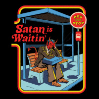 Satan Is Waitin' Men's 3/4 Sleeve Pajama Set | Artistshot