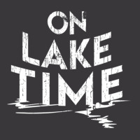 On Lake Time Funny Summer Boating And Fishing Ladies Curvy T-shirt | Artistshot