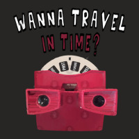 Nostalgia Wanna Travel In Time Ladies Fitted T-shirt | Artistshot