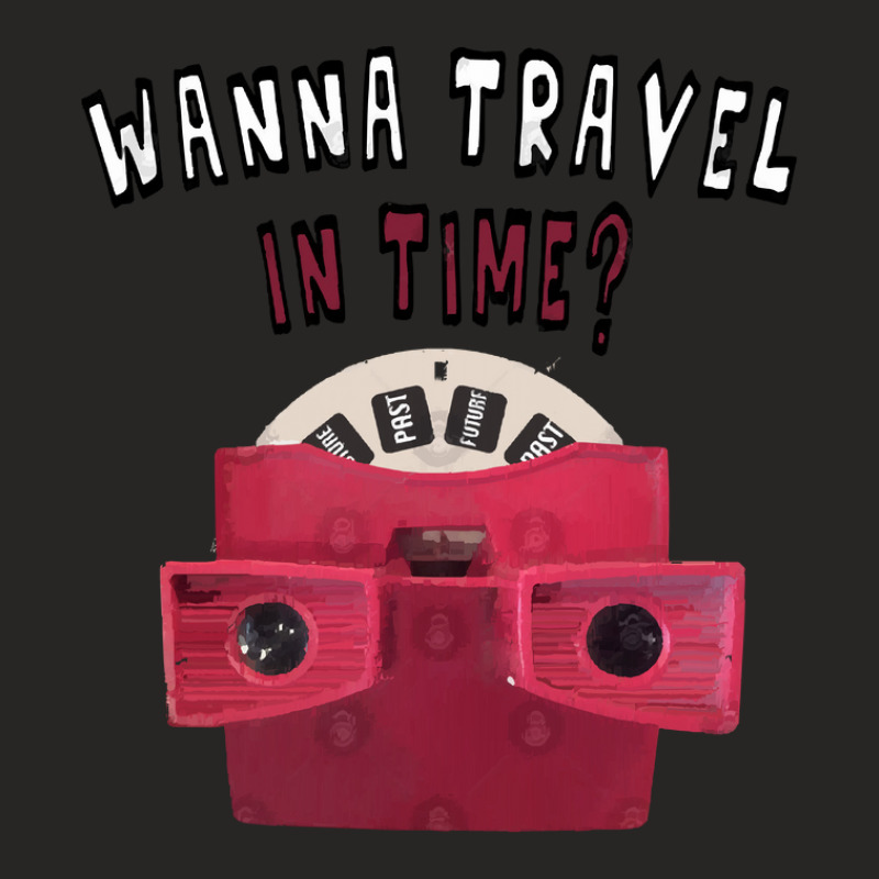 Nostalgia Wanna Travel In Time Ladies Fitted T-Shirt by CarmelaElaine | Artistshot