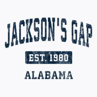 Jackson's Gap Alabama Al Vintage Sports Established Navy Des Pullover T-shirt | Artistshot