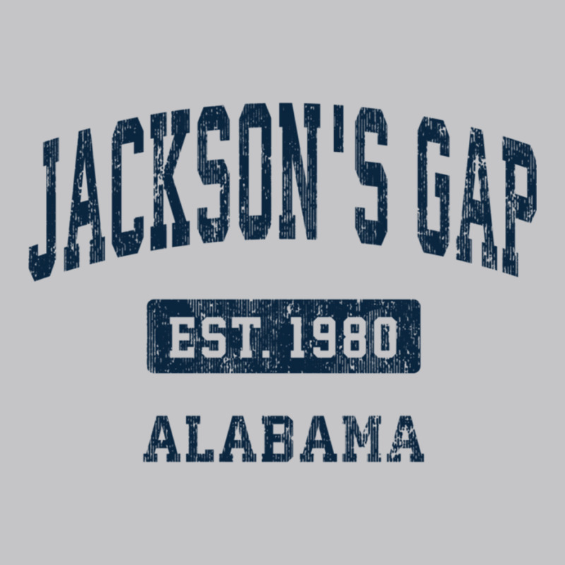 Jackson's Gap Alabama Al Vintage Sports Established Navy Des Pullover Baby Bodysuit | Artistshot