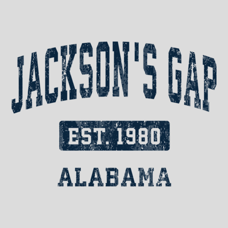 Jackson's Gap Alabama Al Vintage Sports Established Navy Des Pullover Men's Polo Shirt | Artistshot