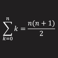 Sum Of Natural Numbers Algebra And Math T-shirt | Artistshot