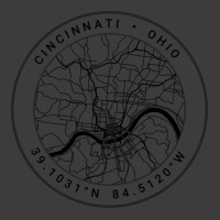 Cincinnati Map Men's Polo Shirt | Artistshot