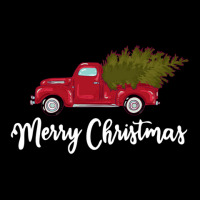 Merry Christmas - Chrismas Vintage Red Truck With A Tree Wagon V-neck Tee | Artistshot