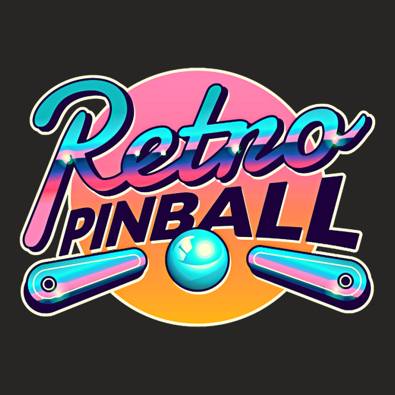 Classic Retro Pinball Vaporwave Aesthetic Ladies Fitted T-Shirt by Inmamlil638 | Artistshot