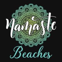 Namaste Beaches Baby Bibs | Artistshot