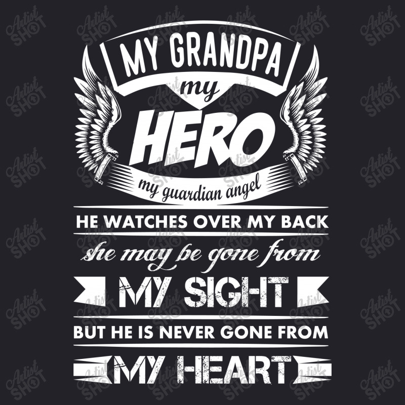 My Hero My Grandpa Unisex Sherpa-lined Denim Jacket | Artistshot