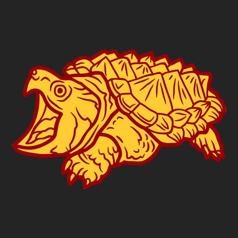 Alligator Snapping Turtle - Reptile - Wildlife - Japanese Monster - Sn 3/4 Sleeve Shirt | Artistshot