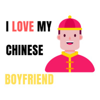 Chinese Bf, I Love My Chinese Boyfriend, Gift For Boyfriend Men's T-shirt Pajama Set | Artistshot