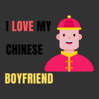 Chinese Bf, I Love My Chinese Boyfriend, Gift For Boyfriend Vintage Hoodie And Short Set | Artistshot