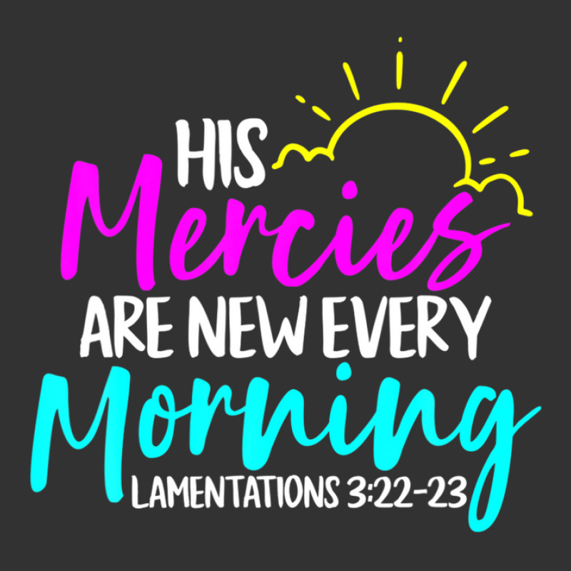 Lamentations 3:22-23 - His Mercies Are New Every Morning Baby Bodysuit by nahodsehidav | Artistshot