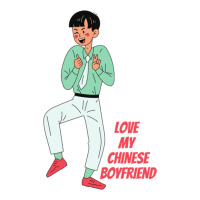 Love My Chinese Boyfriend Men's 3/4 Sleeve Pajama Set | Artistshot