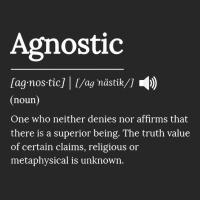 Agnostic Definition Theism Religion Art T Shirt Women's Pajamas Set | Artistshot