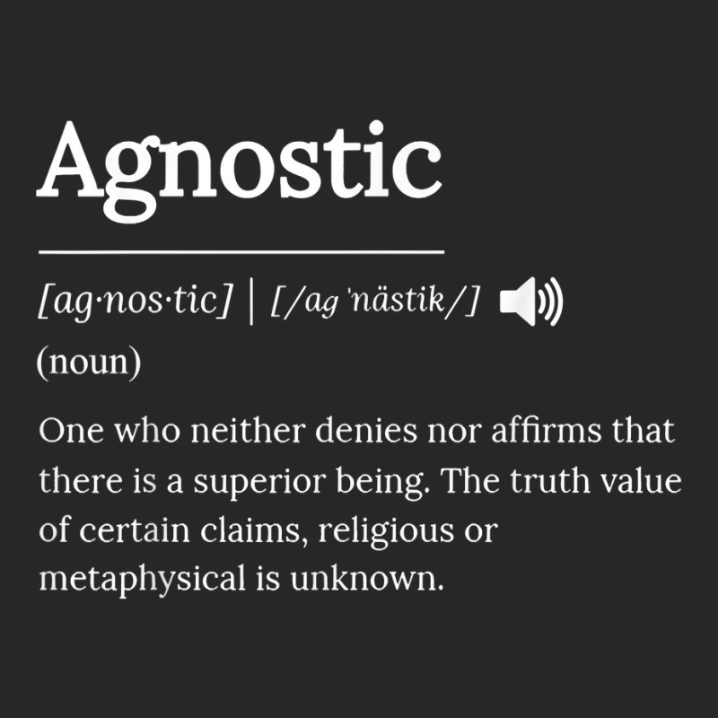 Agnostic Definition Theism Religion Art T Shirt Women's Pajamas Set by adriacrogan7c3 | Artistshot