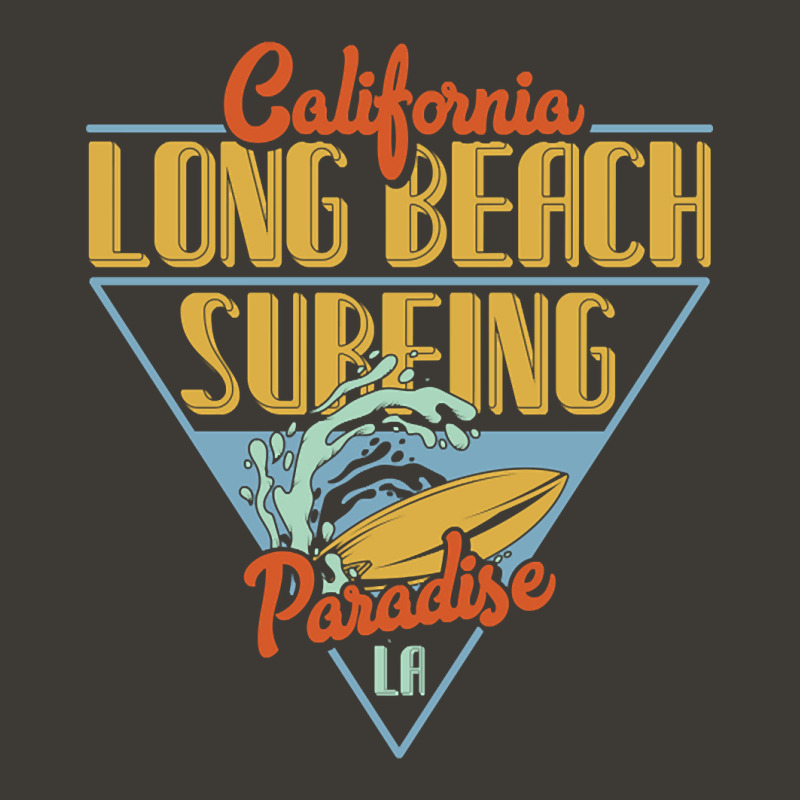 California Surfing Classic Old School Paradise Waves Surfboard Bucket Hat by declangreenwood | Artistshot