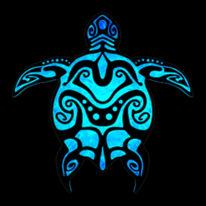 Tribal Hawaiian Maori Sun Sea Turtle (2-sided) Zipper Hoodie by bummercaught | Artistshot