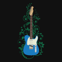 Blue T-style Electric Guitar Flowering Vines Iphone 13 Case | Artistshot