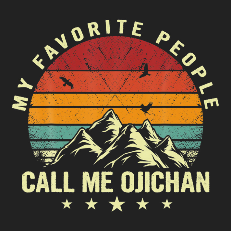 Mens My Favorite People Call Me Ojichan Cool Father's Day Backpack | Artistshot