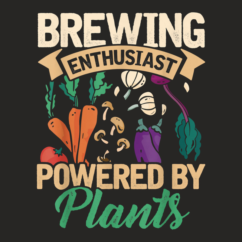 Brewing Enthusiast Powered By Beer Homebrewing Craftbeer Hop T Shirt Ladies Fitted T-Shirt by mintywotm | Artistshot