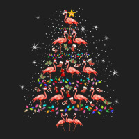 Flamingo Xmas Tree Christmas Holiday Family Group Flamingo Ladies Polo Shirt | Artistshot