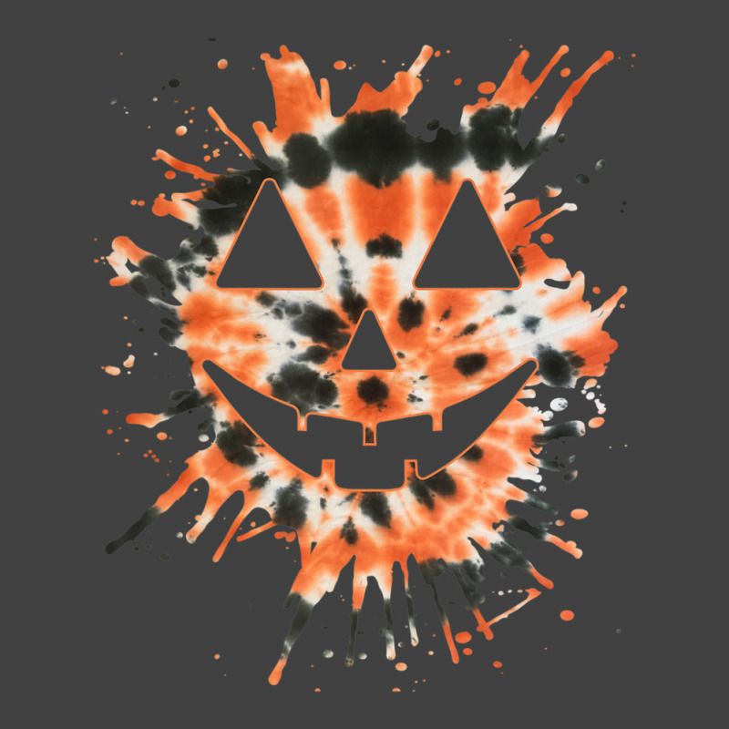 Orange Tie Dye Jack O Lantern Face Hippie Halloween Vintage T-shirt | Artistshot