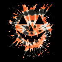 Orange Tie Dye Jack O Lantern Face Hippie Halloween Toddler 3/4 Sleeve Tee | Artistshot