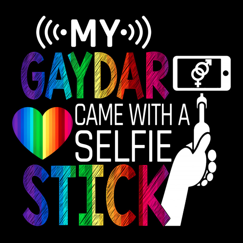 My Gaydar Came With A Selfie Stick For Dark Youth Hoodie by autlu2024 | Artistshot