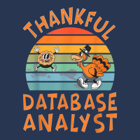 Database Analyst Job Funny Thanksgiving T Shirt Men Denim Jacket | Artistshot