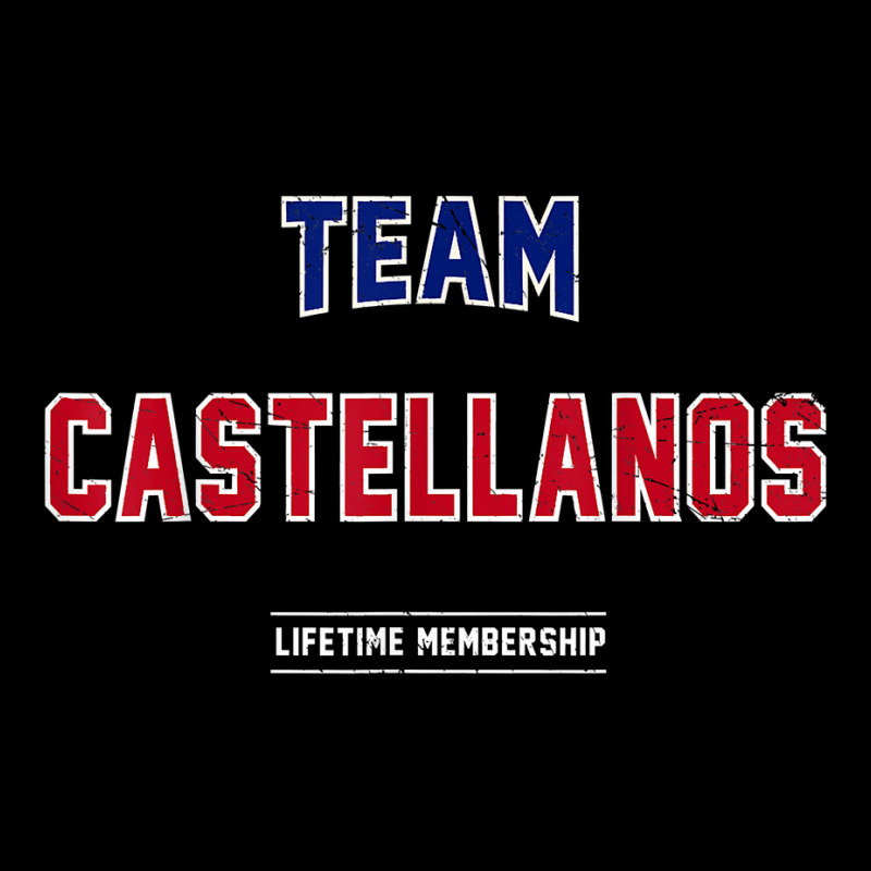 Distressed Team Castellanos Proud Family Last Name Surname T Shirt Adjustable Cap by chipbeltzox | Artistshot