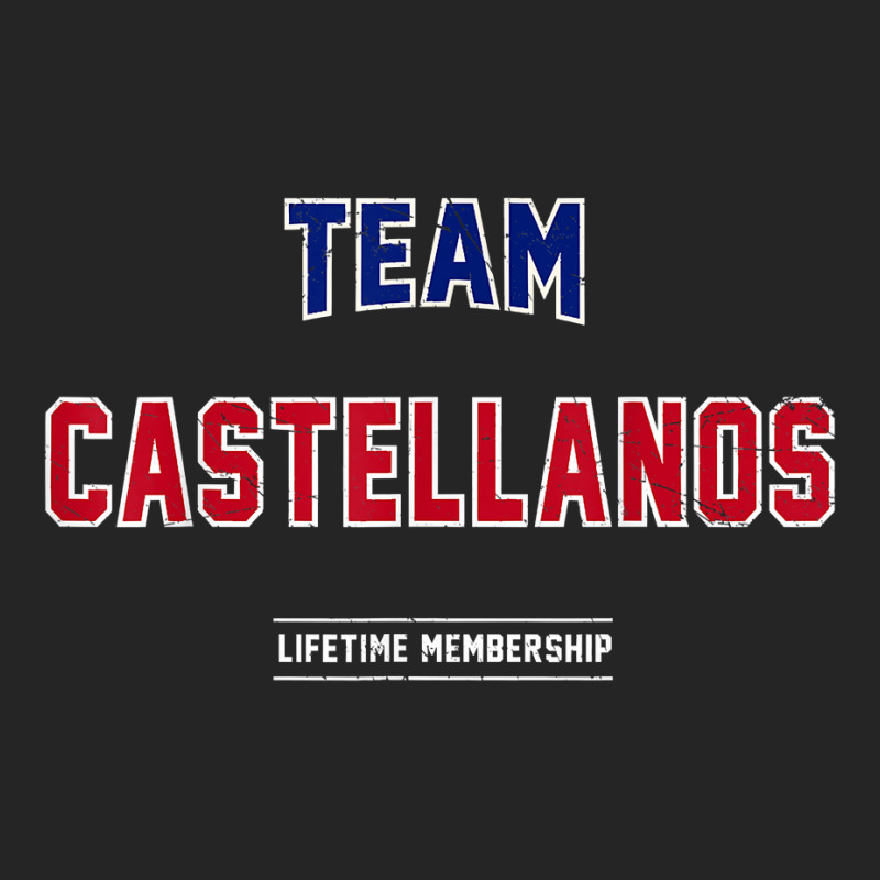 Distressed Team Castellanos Proud Family Last Name Surname T Shirt Unisex Hoodie by chipbeltzox | Artistshot