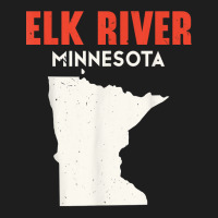 Elk River Minnesota Usa State America Travel Minnesotan T Shirt Classic T-shirt | Artistshot