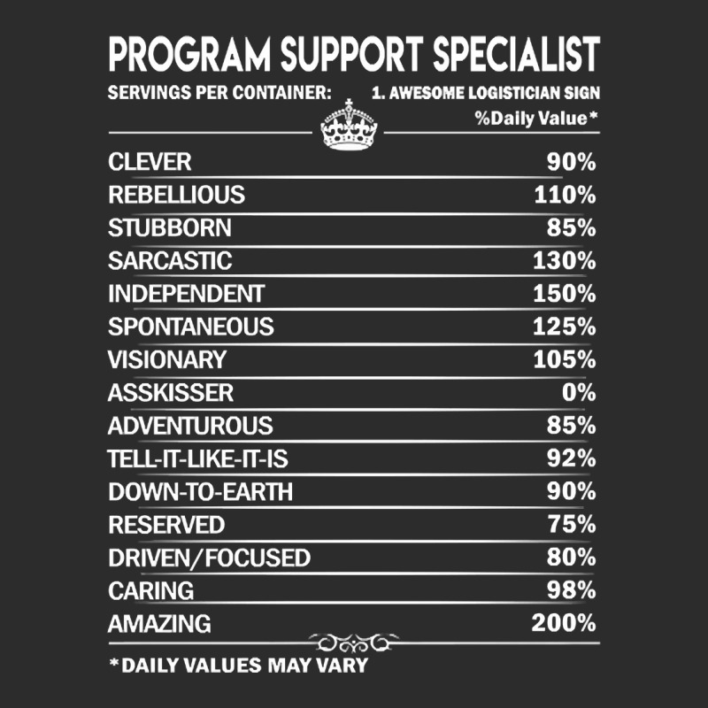 Program Support Specialist T Shirt - Program Support Specialist Factor Exclusive T-shirt by greggjvandervor | Artistshot